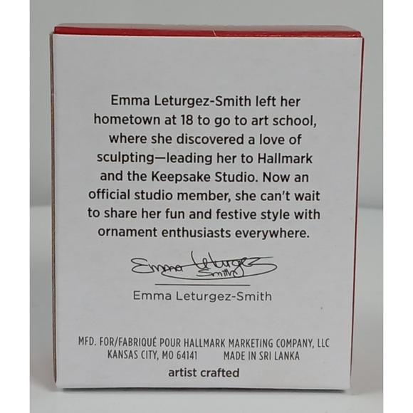 Hallmark 2023 LADY WESTERN TANAGER Miniature Ornament - Picture 2 of 5